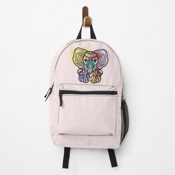 Item preview, a colorful elephant designed and sold by zzzozzo.