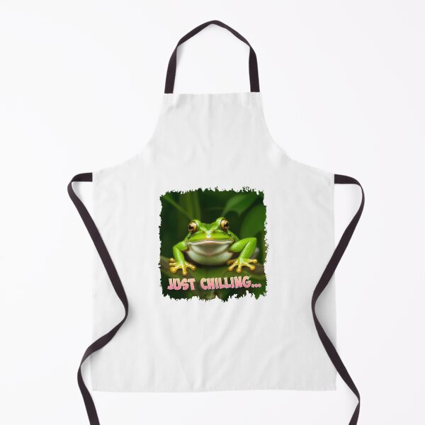 Item preview, FROGS, JUST CHILLING designed and sold by Berlat Correa.