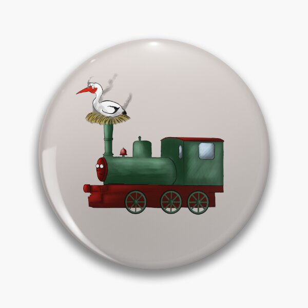 Item preview, train with stork designed and sold by Schweinmithut.