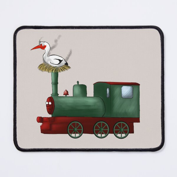 Item preview, train with stork designed and sold by Schweinmithut.
