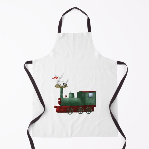 Item preview, train with stork designed and sold by Schweinmithut.