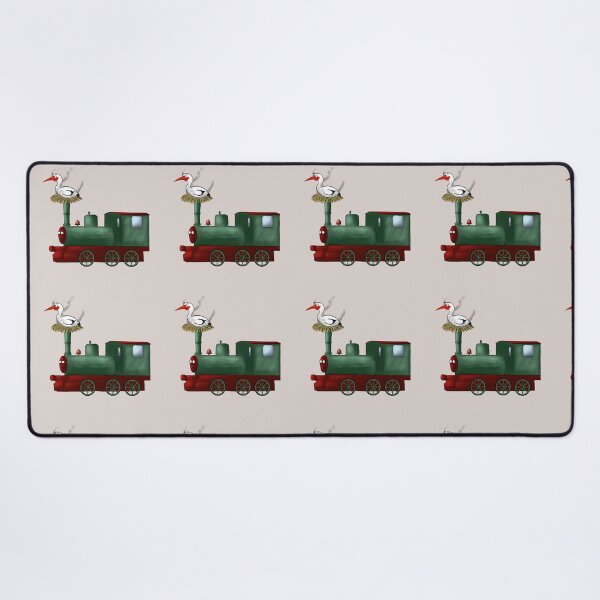 Item preview, train with stork designed and sold by Schweinmithut.
