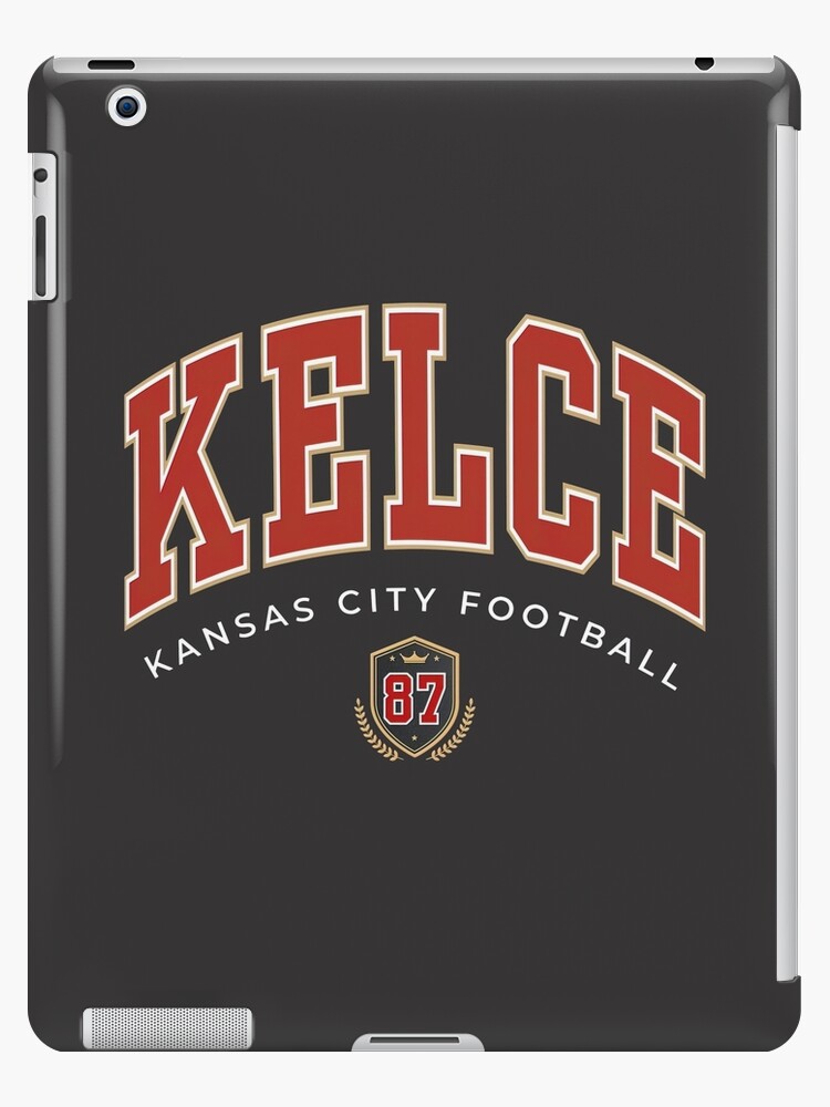 Kansas City Chiefs Travis Kelce Athletic Gray Heritage Tri-Blend Jerse –  Sports Town USA