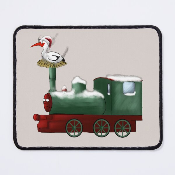 Item preview, Christmas train with stork designed and sold by Schweinmithut.