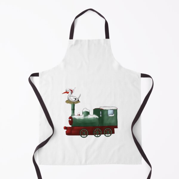 Item preview, Christmas train with stork designed and sold by Schweinmithut.