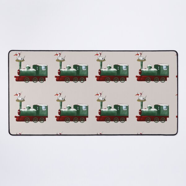Item preview, Christmas train with stork designed and sold by Schweinmithut.