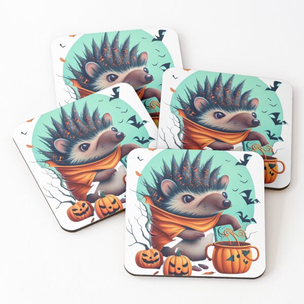 Item preview, Halloween Hedgehog designed and sold by Print_Fuse.