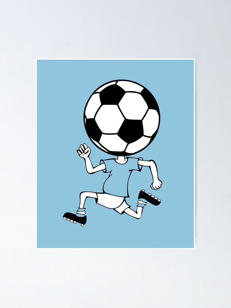"Soccer Fan Kid" Poster for Sale by oberdoofus Redbubble