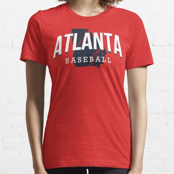 Atlanta Braves New Era Navy Muscle Jersey T-Shirt