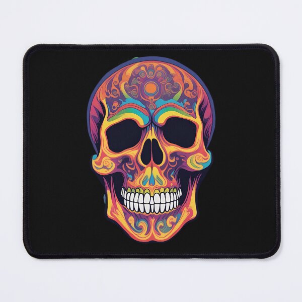 Item preview, Psychodelic Skull Rainbow Smiling designed and sold by S. Jess.