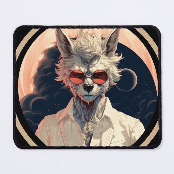 Item preview, BUSINESS WOLF IN SUNGLASSES RETRO 5 designed and sold by justyna-s28.