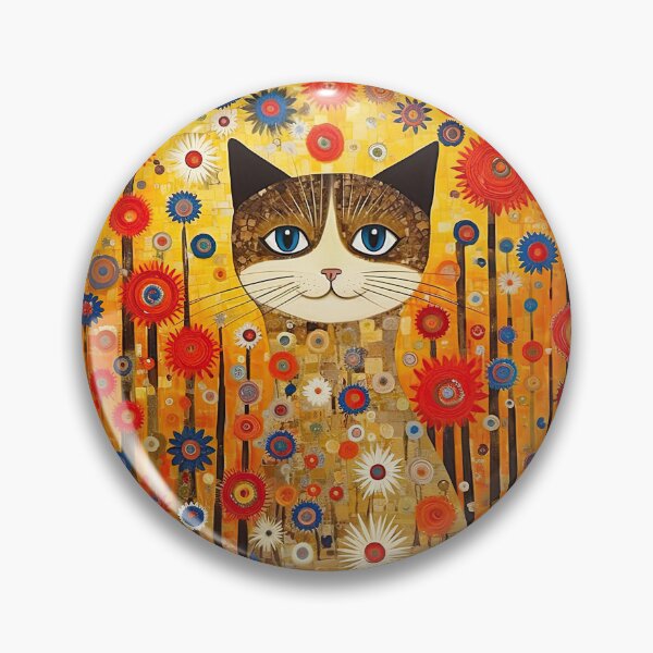 Artikelvorschau, Süße Klimt-Katze entworfen und verkauft von 1000 Beautiful Things.