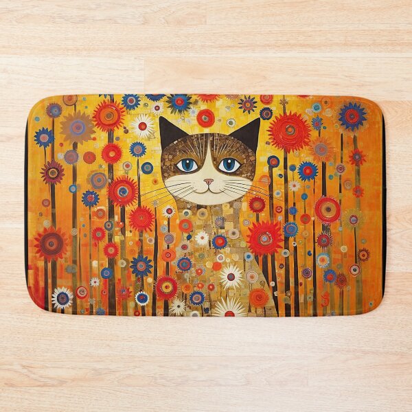 Artikelvorschau, Süße Klimt-Katze entworfen und verkauft von 1000 Beautiful Things.