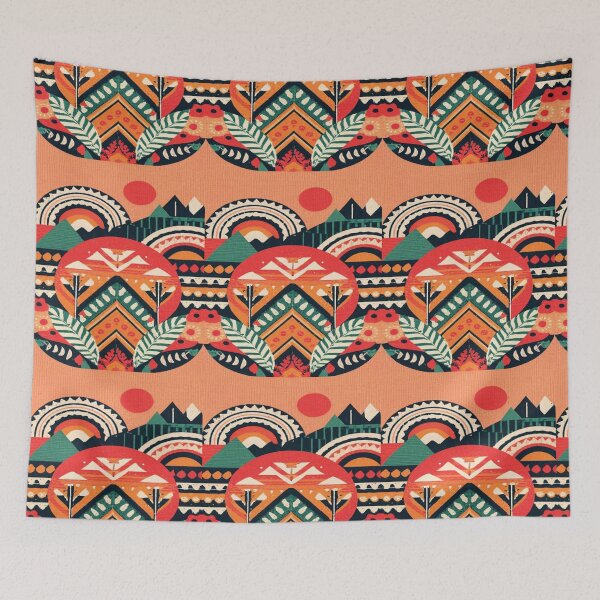 Item preview, Scandinavian Folk Pattern designed and sold by UrbanGraphixs.