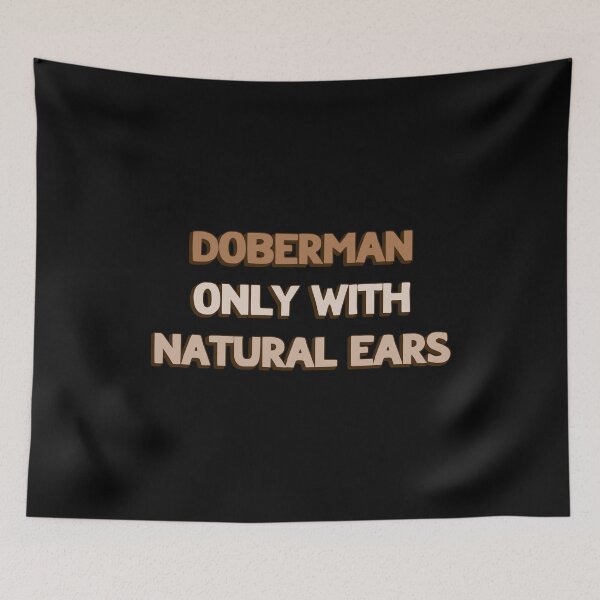Item preview, Natural Ear Doberman designed and sold by LudwikeArts.