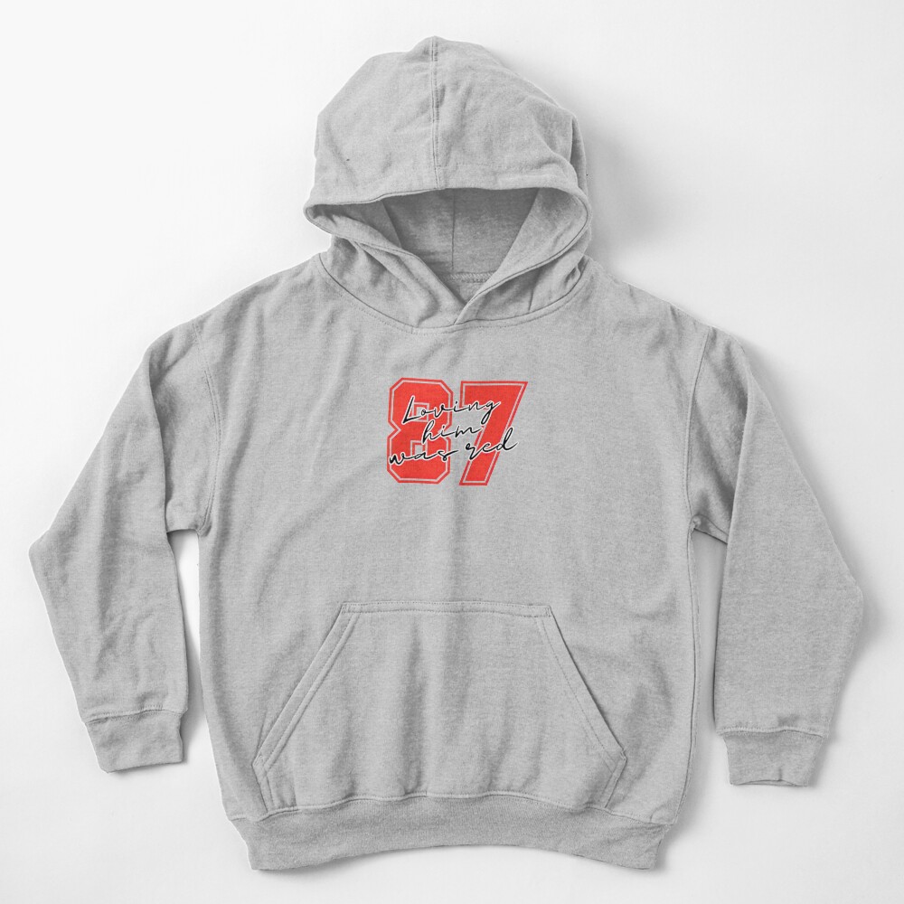 Travis Kelce 87 Dog Jersey Hoodie 