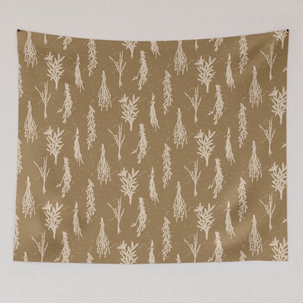 Item preview, Dried Herbs and Plants - Gold designed and sold by ashandinkstudio.
