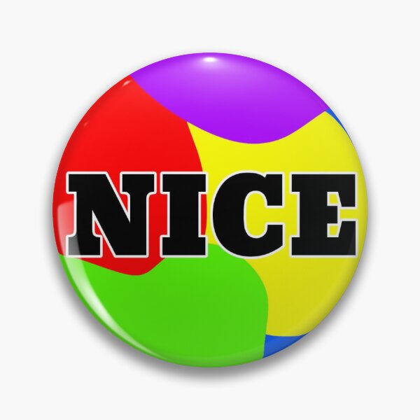 Item preview, NICE with colorful background designed and sold by Chris0710R.