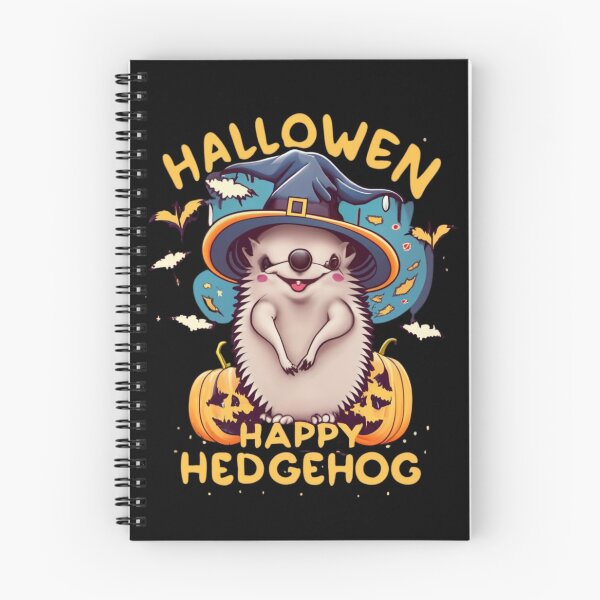 Artikelvorschau, Halloween-glücklicher Igel entworfen und verkauft von Print_Fuse.