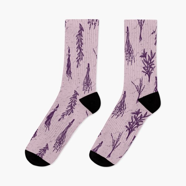 Item preview, Dried Herbs and Plants - Bright Purple designed and sold by ashandinkstudio.