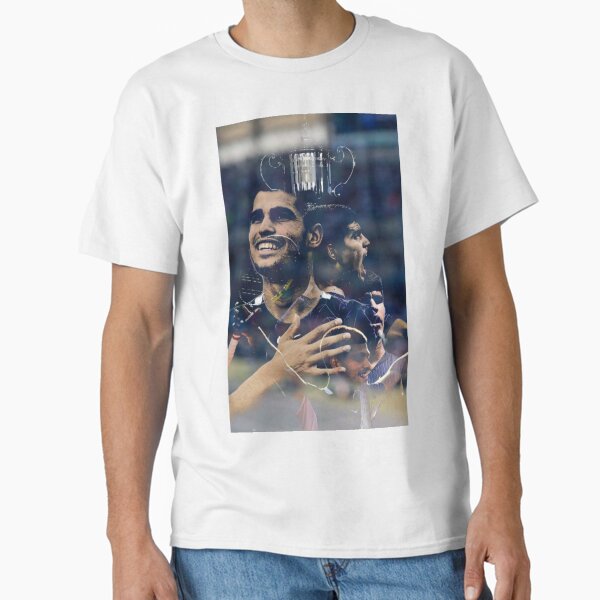 Vista previa del artículo con la obra «Carlos Alcaraz skills», diseñado y vendido por doorzz.