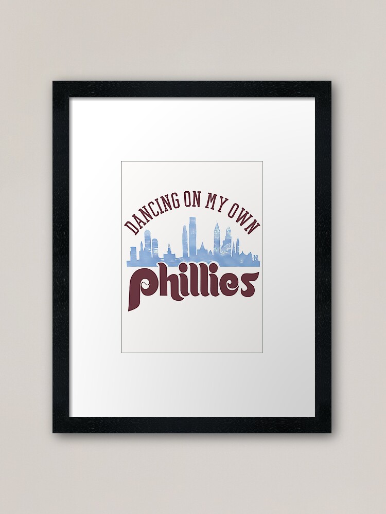 Dancing On My Own Phillies Philadelphia Baseball Lover Sticker for Sale by  mei-illustrator