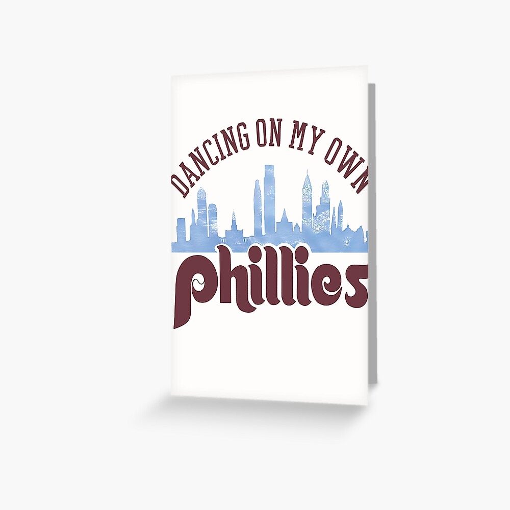 Dancing On My Own Phillies Philadelphia Baseball Lover Poster for Sale by  mei-illustrator