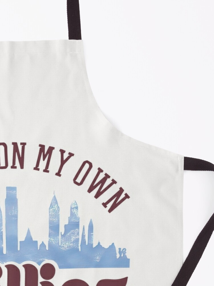 Dancing On My Own Phillies Philadelphia Baseball Lover Apron for Sale by  mei-illustrator