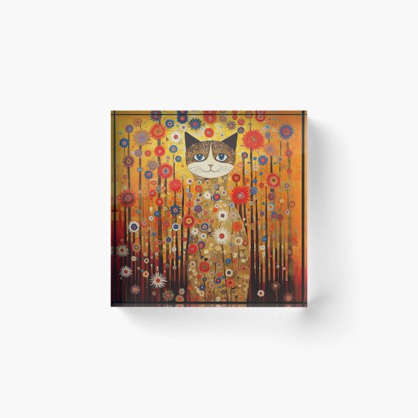 Artikelvorschau, Süße Klimt-Katze entworfen und verkauft von 1000 Beautiful Things.