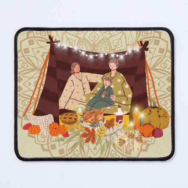 Item preview, Thanksgiving Dinner with family, lesbian mothers and child designed and sold by ariverde.