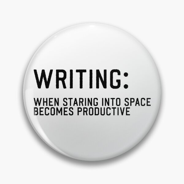 Item preview, Writing: when staring into space becomes productive designed and sold by shmodev.