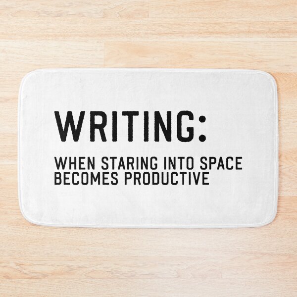 Item preview, Writing: when staring into space becomes productive designed and sold by shmodev.