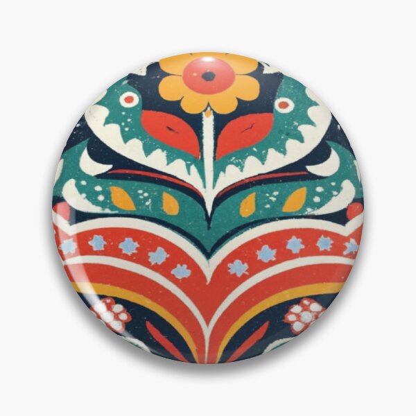 Item preview, Scandinavian Folk Pattern designed and sold by UrbanGraphixs.