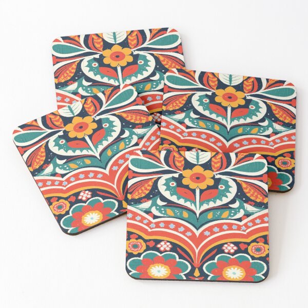 Item preview, Scandinavian Folk Pattern designed and sold by UrbanGraphixs.