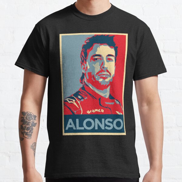 Camiseta Fernando Alonso  Hay Que Creer En LA MISIÓN – Camisetas Chulas