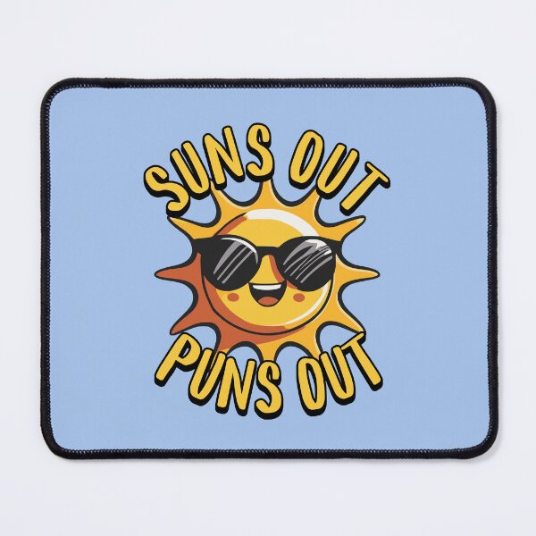 Item preview, Suns Out Puns Out! Funny Sun Cartoon designed and sold by PMCreative.