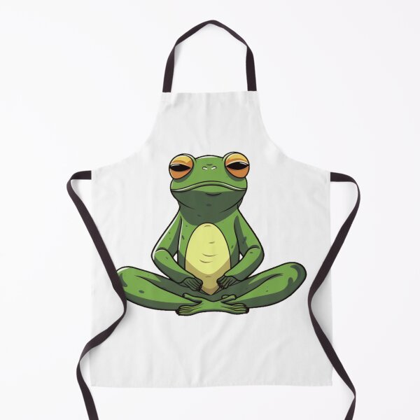 Item preview, Frog meditating designed and sold by PawelNature.