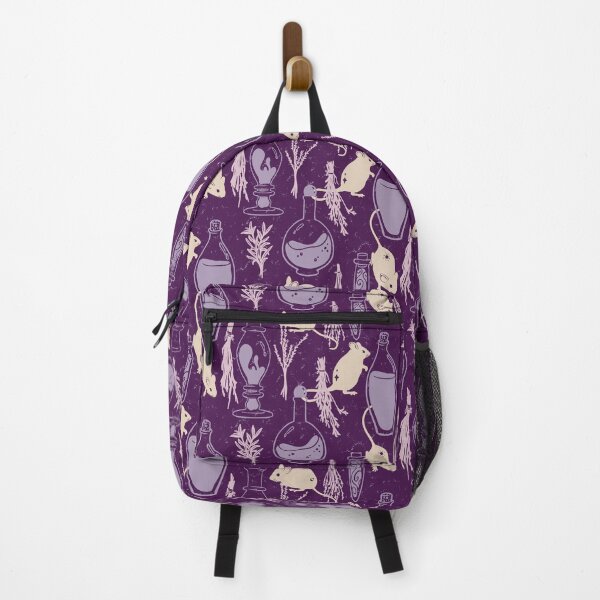 Item preview, Mice Hiding Among Potions - Bright Purple designed and sold by ashandinkstudio.