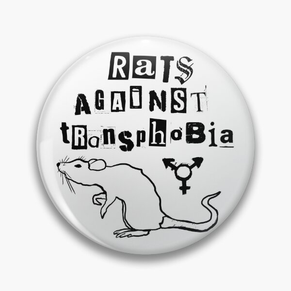 Item preview, Rats Against Transphobia! designed and sold by g0r0mi.