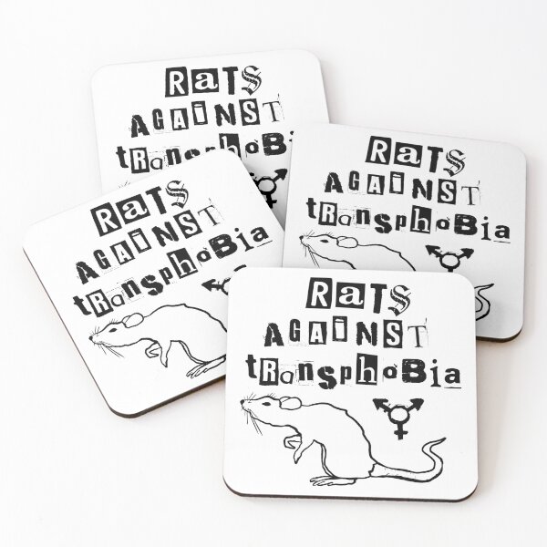 Item preview, Rats Against Transphobia! designed and sold by g0r0mi.