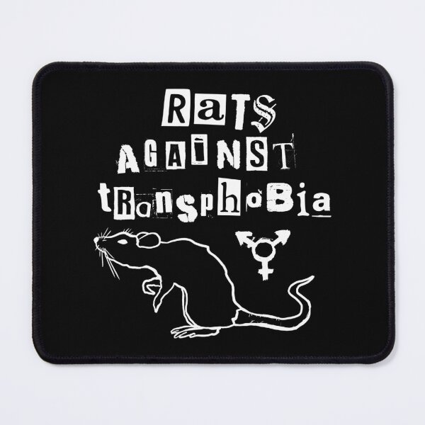 Item preview, Rats Against Transphobia! designed and sold by g0r0mi.