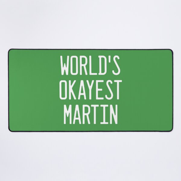 Item preview, World's Okayest Martin designed and sold by TimespunThreads.
