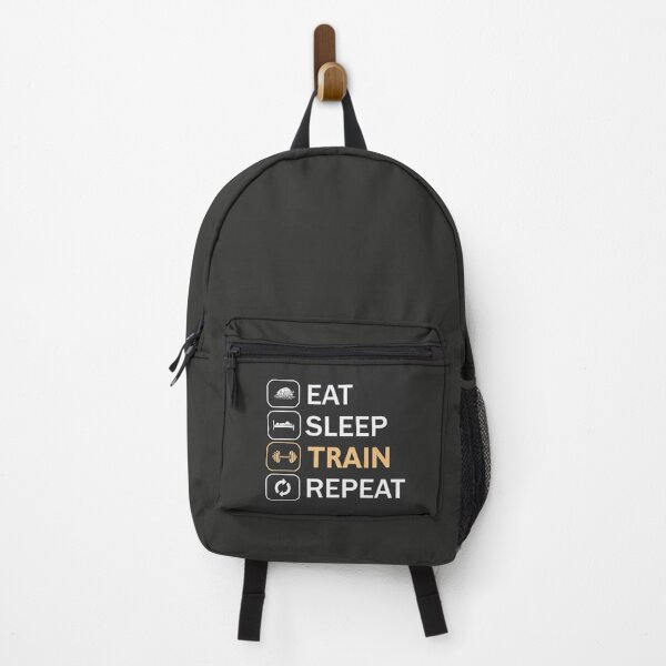 Item preview, Eat, sleep, train, repeat designed and sold by wallmusic-shop.