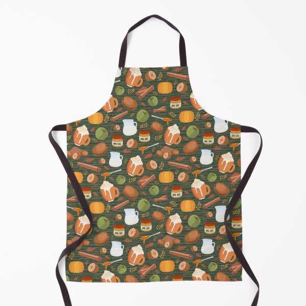 Item preview, Apple Caramel Hot Cocoa Recipe Illustration - Fall Beverage - Autumn Colors designed and sold by NancyDzines.