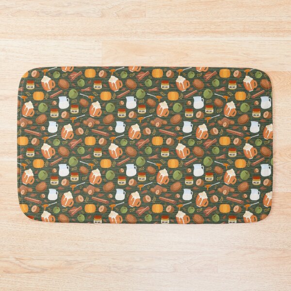 Item preview, Apple Caramel Hot Cocoa Recipe Illustration - Fall Beverage - Autumn Colors designed and sold by NancyDzines.