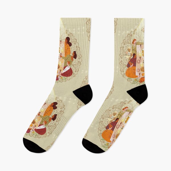 Item preview, Thanksgiving Dinner with friends, orange and food colors designed and sold by ariverde.
