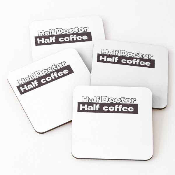 Item preview, Halfdoctor half coffee funny medical coffee designed and sold by I-mydesign.