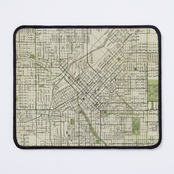 Item preview, Vintage Map of Denver Colorado (1911) designed and sold by BravuraMedia.