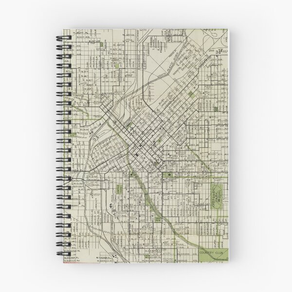 Item preview, Vintage Map of Denver Colorado (1911) designed and sold by BravuraMedia.