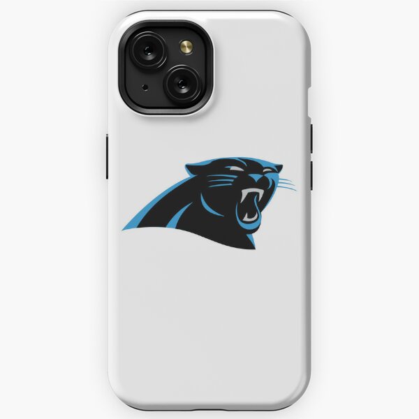 Wood Carolina Panthers iPhone 13 Case | Custom Carolina Panthers Gift |  Mahogany Wood Cover